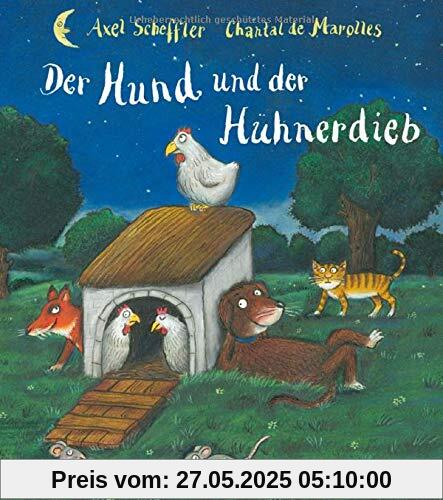 Der Hund und der Hühnerdieb: Vierfabiges Bilderbuch