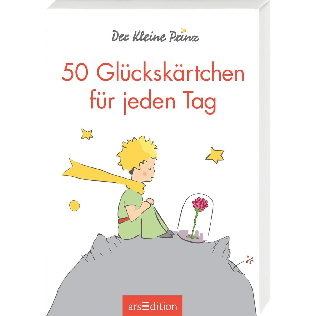 Der Kleine Prinz. 50 Glückskärtchen für jeden Tag Der Kleine Prinz. 50 Glückskärtchen für jeden Tag von Ars Edition GmbH