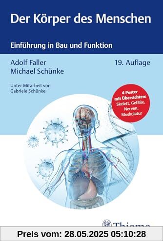 Der Körper des Menschen: Einführung in Bau und Funktion