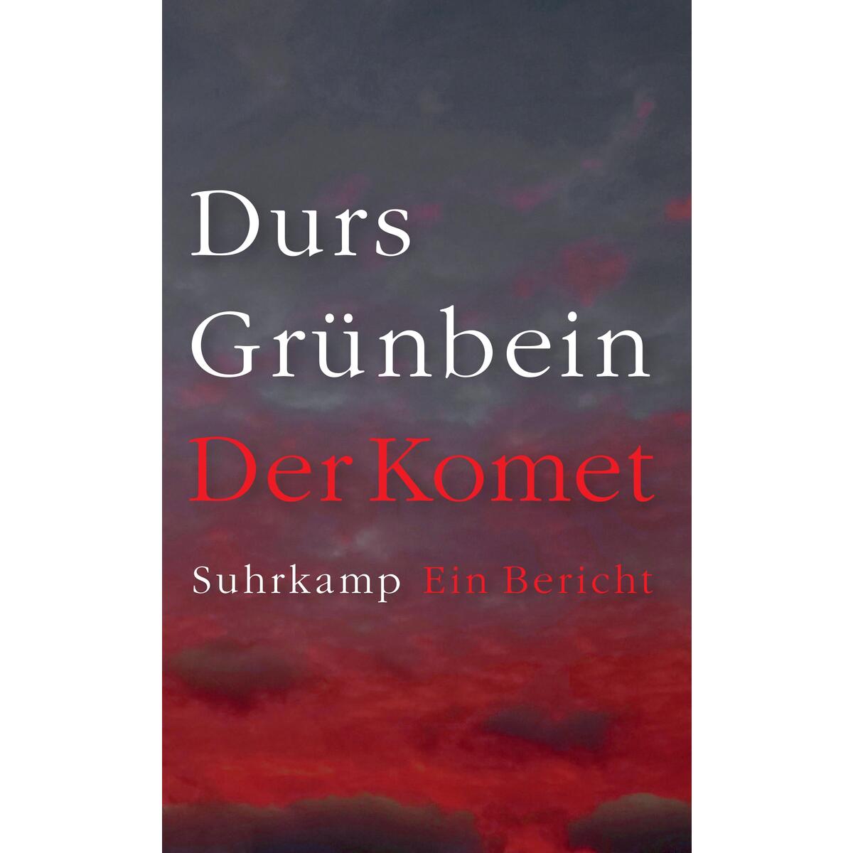 Der Komet Der Komet von Suhrkamp Verlag