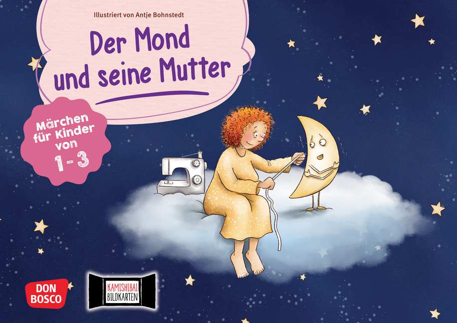 Der Mond und seine Mutter. Kamishibai Bildkartenset von Don Bosco Medien