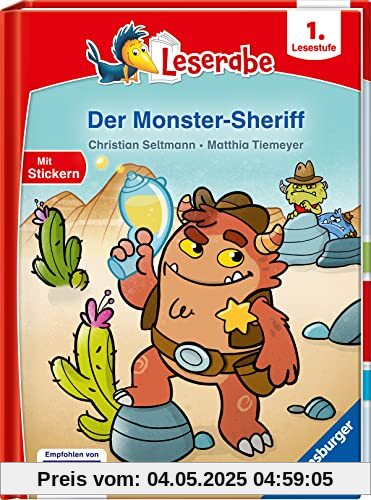 Der Monster-Sheriff - Leserabe ab Klasse 1- Erstlesebuch für Kinder ab 6 Jahren (Leserabe - 1. Lesestufe)