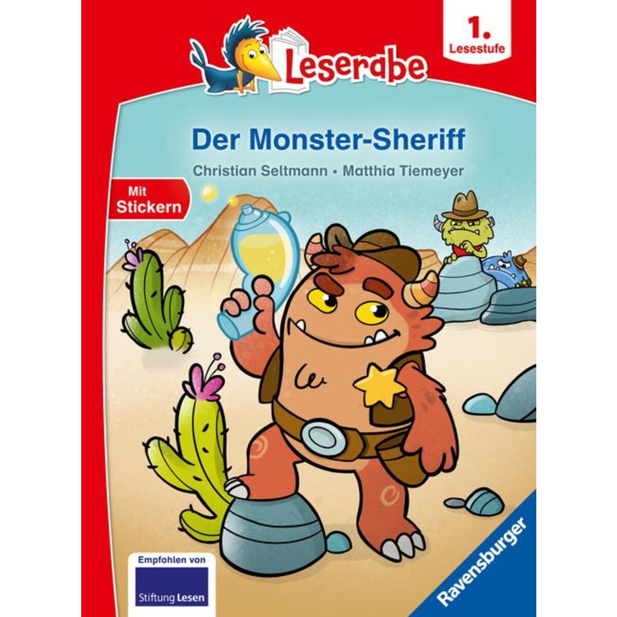 Leserabe 1. Lesestufe - Der Monster-Sheriff Leserabe 1. Lesestufe - Der Monster-Sheriff von Ravensburger Verlag