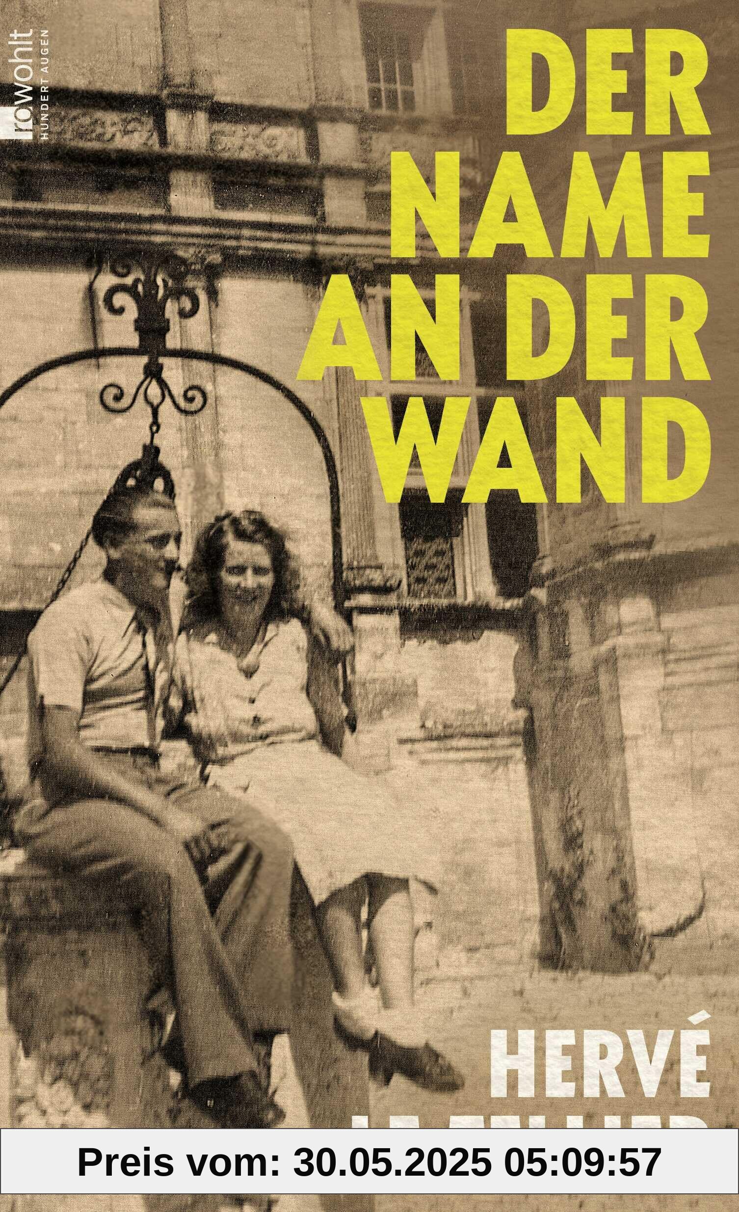 Der Name an der Wand: Le Tellier gehört zu den virtuosesten Spielern der zeitgenössischen Literatur. Die Welt