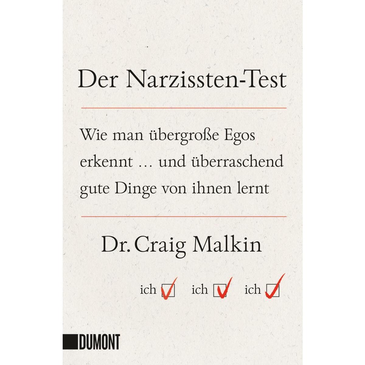 Der Narzissten-Test Der Narzissten-Test von DuMont Buchverlag GmbH