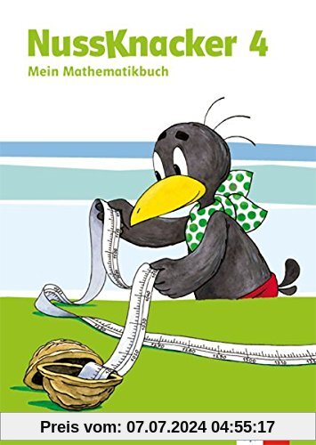 Der Nussknacker - Neue Ausgabe für Hessen, Rheinland-Pfalz, Baden-Württemberg, Saarland / 4. Schuljahr: Mein Mathematikbuch / Schülerbuch
