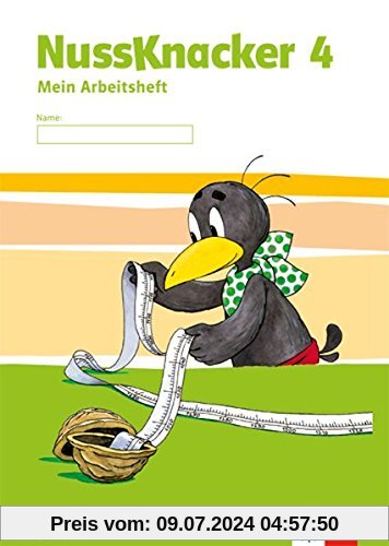 Der Nussknacker. Ausgabe für Sachsen und Thüringen / Arbeitsheft für Thüringen 4. Schuljahr