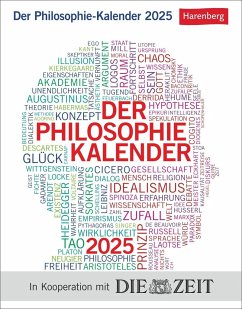 Der Philosophie-Kalender Tagesabreißkalender 2025 von Harenberg