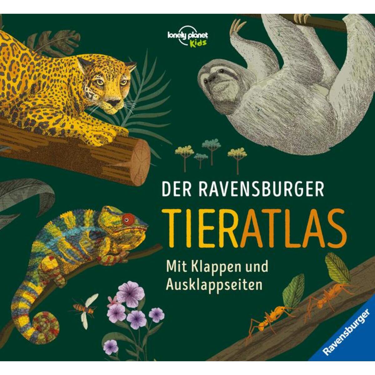 Der Ravensburger Tieratlas - eine tierisch spannende Reise rund um die Welt von Ravensburger Verlag