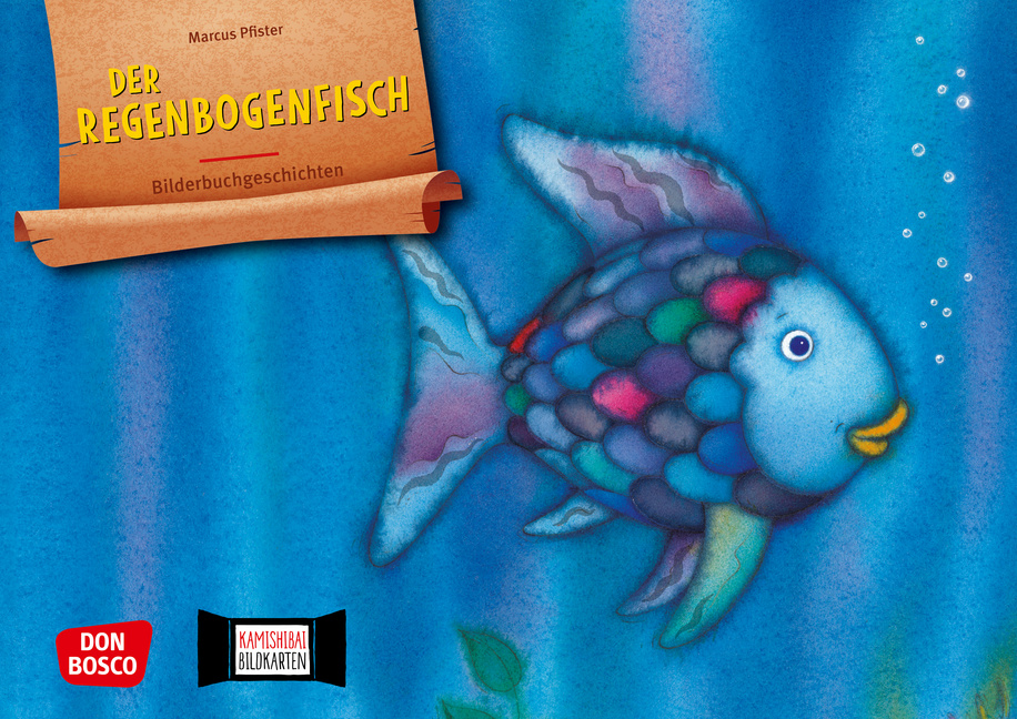 Der Regenbogenfisch, m. schillernden Schuppen. Kamishibai Bildkartenset Der Regenbogenfisch, m. schillernden Schuppen. Kamishibai Bildkartenset von Don Bosco Medien