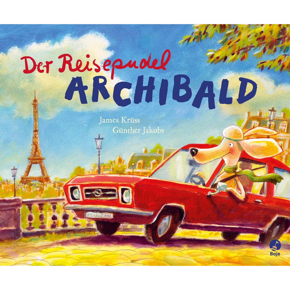 Der Reisepudel Archibald von Boje Verlag