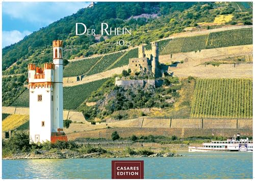 Der Rhein 2025 L 35x50cm von CASARES EDITION