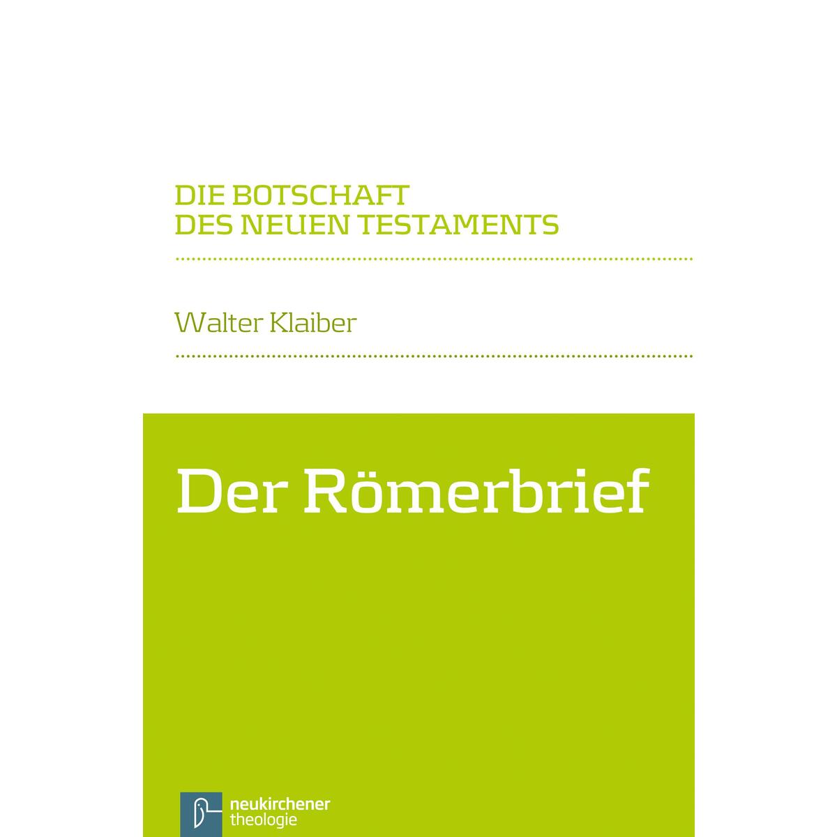 Der Römerbrief von Vandenhoeck + Ruprecht