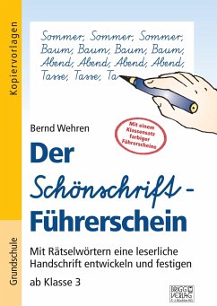 Der Schönschrift-Führerschein von Brigg Verlag