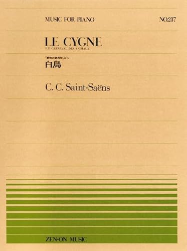 Der Schwan: aus "Karneval der Tiere". Klavier. (Music for Piano)