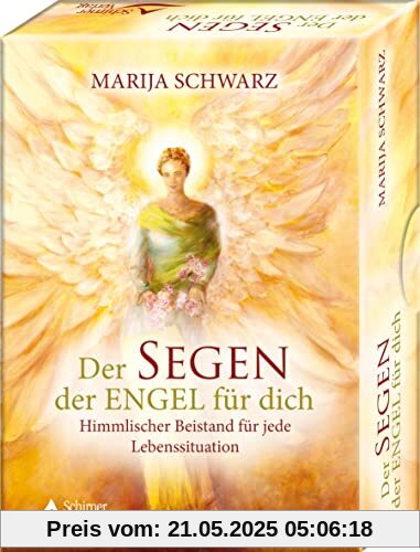 Der Segen der Engel für dich – Himmlischer Beistand für jede Lebenssituation: 50 Karten mit Begleitbuch
