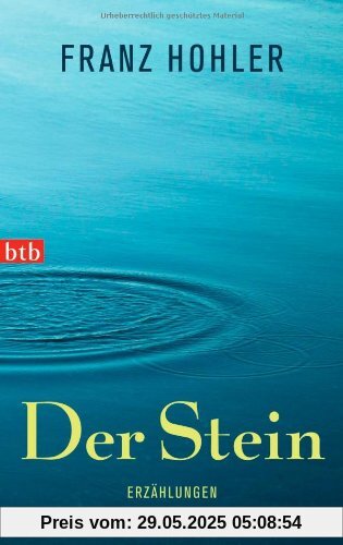 Der Stein: Erzählungen Der Stein: Erzählungen