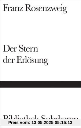 Der Stern der Erlösung (Bibliothek Suhrkamp)