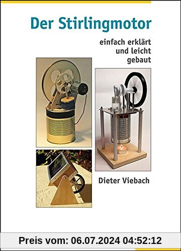 Der Stirlingmotor: einfach erklärt und leicht gebaut