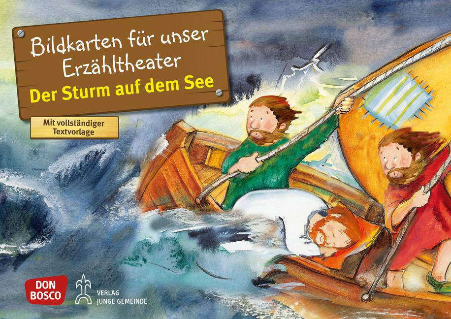 Der Sturm auf dem See. Kamishibai Bildkartenset. von Don Bosco Medien