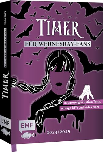 Der Timer für Wednesday-Fans 2024/2025: Der Schülerkalender mit vielen schaurigen Extras: coole Mitmachseiten, außergewöhnliche Rezepte und schräge DIYs – für alle Schüler der Nevermore Academy Der Timer für Wednesday-Fans 2024/2025: Der Schülerkalender mit vielen schaurigen Extras: coole Mitmachseiten, außergewöhnliche Rezepte und schräge DIYs – für alle Schüler der Nevermore Academy