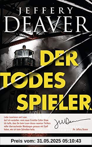 Der Todesspieler: Ein Colter-Shaw-Thriller