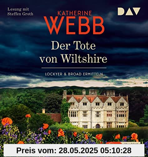 Der Tote von Wiltshire. Lockyer & Broad ermitteln: Ungekürzte Lesung mit Steffen Groth (2 mp3-CDs): Ungekürzte Lesung mit Steffen Groth (1 mp3-CD)