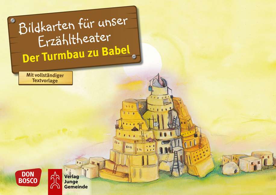 Der Turmbau zu Babel. Kamishibai Bildkartenset. von Don Bosco Medien