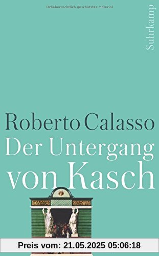Der Untergang von Kasch (suhrkamp taschenbuch)