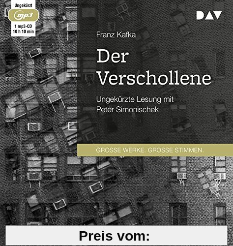 Der Verschollene: Ungekürzte Lesung mit Peter Simonischek (1 mp3-CD)