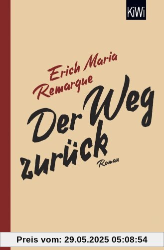 Der Weg zurück: Roman