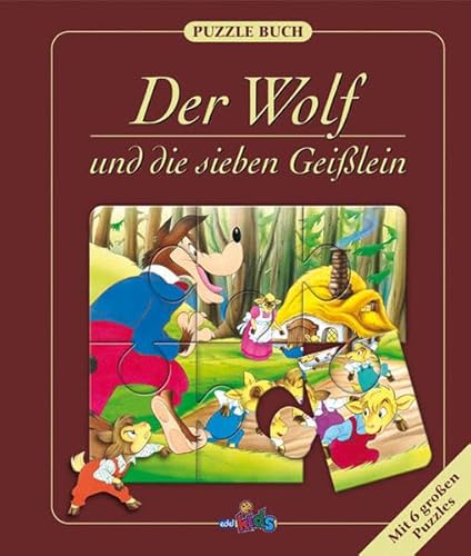 Der Wolf und die sieben Geißlein: Pappbilderbuch von edelkids