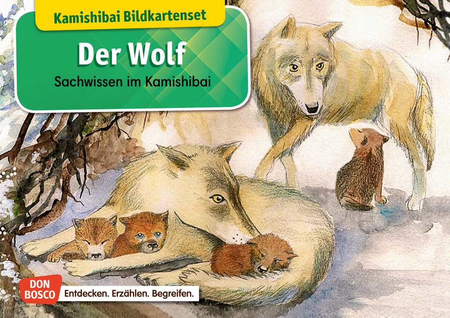 Der Wolf. Kamishibai Bildkartenset. Der Wolf. Kamishibai Bildkartenset. von Don Bosco Medien