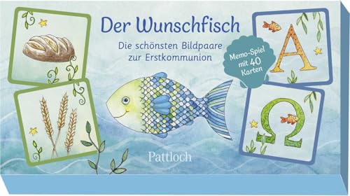 Der Wunschfisch. Die schönsten Bildpaare zur Erstkommunion: Memo-Spiel mit 40 Karten | Spielspaß ab 8 Jahren | Ideal als Geschenk zur Kommunion (Der Wunschfisch - Zur Erstkommunion) Der Wunschfisch. Die schönsten Bildpaare zur Erstkommunion: Memo-Spiel mit 40 Karten | Spielspaß ab 8 Jahren | Ideal als Geschenk zur Kommunion (Der Wunschfisch - Zur Erstkommunion)