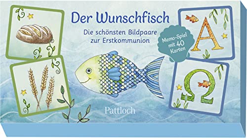 Der Wunschfisch. Die schönsten Bildpaare zur Erstkommunion: Memo-Spiel mit 40 Karten | Spielspaß ab 8 Jahren | Ideal als Geschenk zur Kommunion (Der Wunschfisch - Zur Erstkommunion) Der Wunschfisch. Die schönsten Bildpaare zur Erstkommunion: Memo-Spiel mit 40 Karten | Spielspaß ab 8 Jahren | Ideal als Geschenk zur Kommunion (Der Wunschfisch - Zur Erstkommunion)