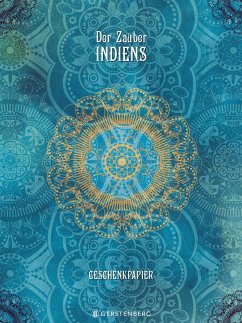 Der Zauber Indiens Geschenkpapier-Heft - Motiv Blaue Träume von Gerstenberg Verlag