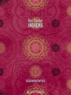 Der Zauber Indiens Geschenkpapier-Heft - Motiv Pinke Pracht von Gerstenberg Verlag