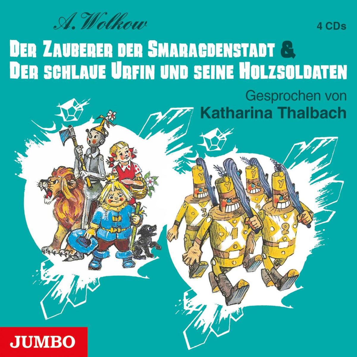 Der Zauberer der Smaragdenstadt & Der schlaue Urfin und seine Holzsoldaten Der Zauberer der Smaragdenstadt & Der schlaue Urfin und seine Holzsoldaten von Jumbo Neue Medien + Verla