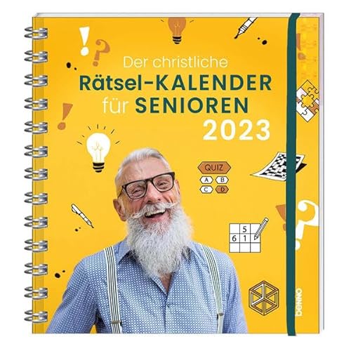 Der christliche Rätsel-Kalender für Senioren 2024 von St. Benno Verlag GmbH