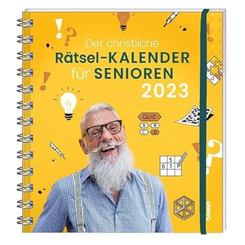 Der christliche Rätsel-Kalender für Senioren 2024