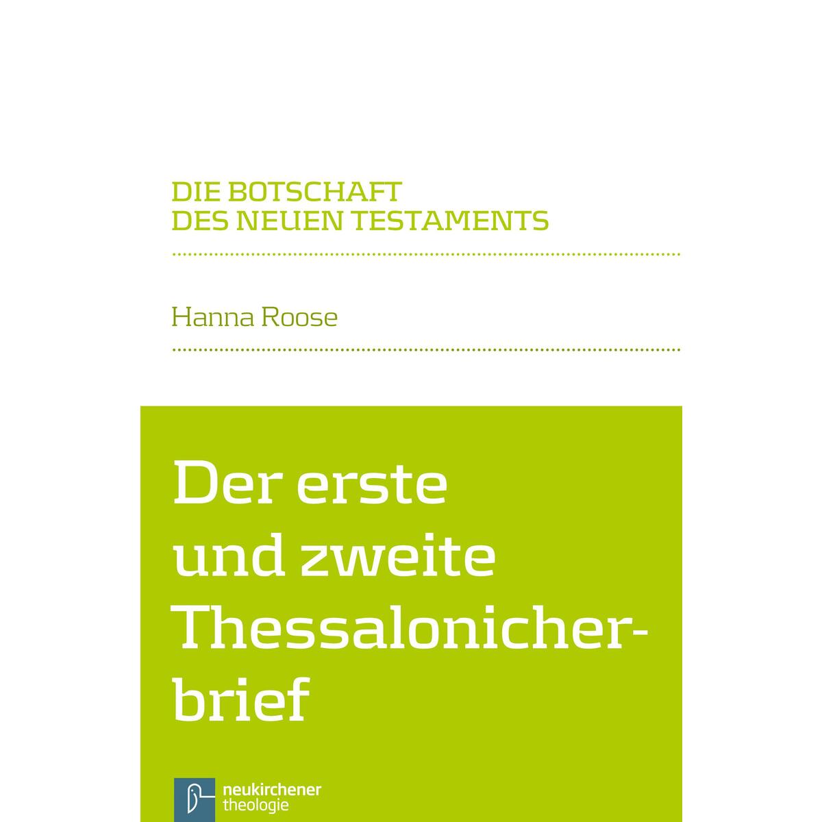 Der erste und zweite Thessalonicherbrief von Vandenhoeck + Ruprecht