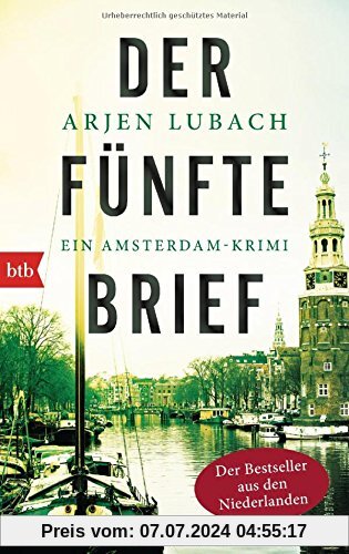 Der fünfte Brief: Ein Amsterdam-Krimi