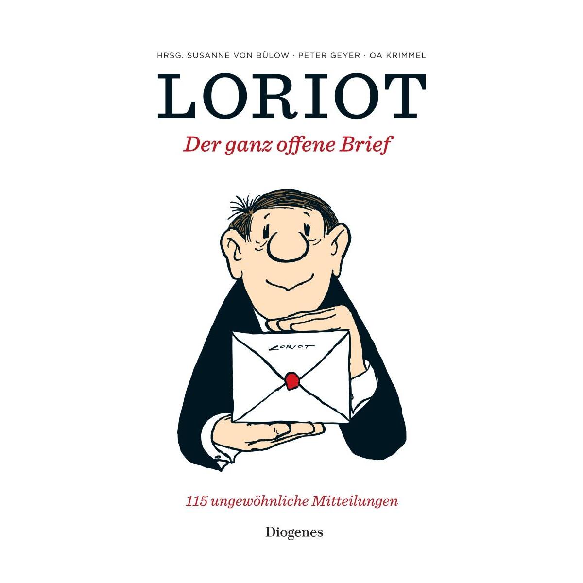 Der ganz offene Brief von Diogenes Verlag AG