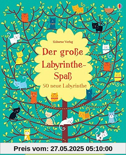 Der große Labyrinthe-Spaß: 50 neue Labyrinthe