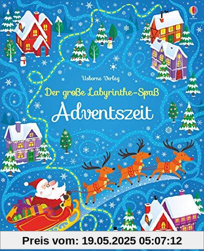 Der große Labyrinthe-Spaß: Adventszeit Der große Labyrinthe-Spaß: Adventszeit