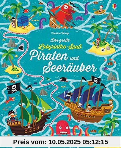 Der große Labyrinthe-Spaß: Piraten und Seeräuber