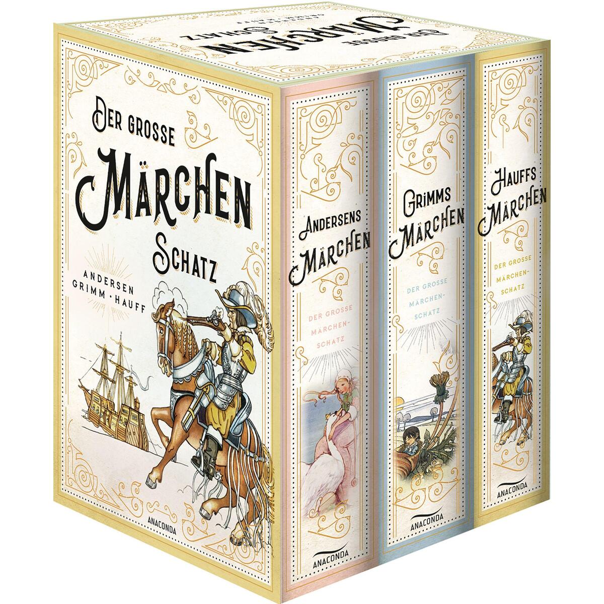 Der große Märchenschatz (Andersen - Grimm - Hauff) von Anaconda Verlag