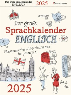 Der große Sprachkalender Englisch 2025 von Bassermann