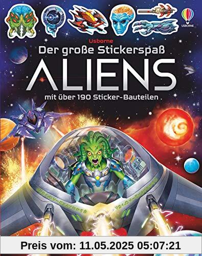 Der große Stickerspaß: Aliens