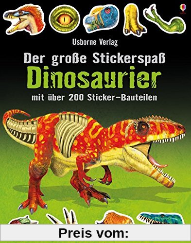 Der große Stickerspaß: Dinosaurier